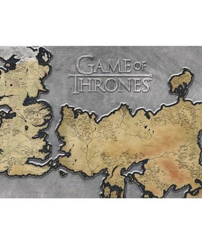 Future Figures - Game of Thrones Westeros Map Metal Wall Decor